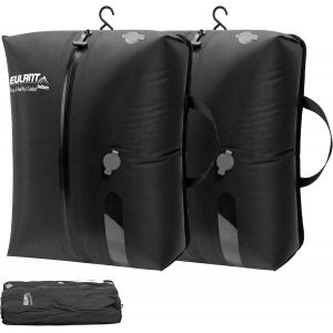 MEVRONISSHOP-Réutilisable Sac Compression Sous Vide pour Voyage,TPU Sac de Compression avec IP67 D'étanchéité Zip,Imperméables Sac Voyage Sous Vide Cubes D'emballage Etanches pour Valise Bagage Sac à - Neuf