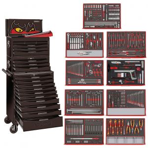Servante black foam mega master set Teng Tools TCEMM699NBK - Neuf