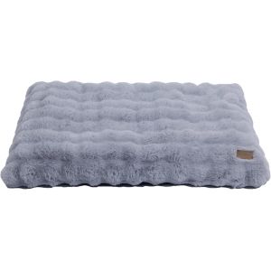 Bin Panier Chien Grande Taille: 105x70x12cm Coussin Chien Xl D&eacute;houssable Et Lavable En Machine, Tapis Matelas Lit Confortable, Tissu Peluche Doux, Gris - Neuf