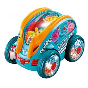 Voiture Pour Enfants Jouet Speedlite Dynamics Voiture &Agrave; Engrenages Avec Lumi&egrave;res Led Pr&eacute;sent Pour Les Vacances Des Gar&ccedil;ons Et Des Filles - Neuf