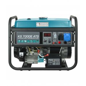 G&eacute;n&eacute;rateur &agrave; essence 5,5 kW avec commutateur ATS int&eacute;gr&eacute; - K&ouml;nner & S&ouml;hnen KS 7000E ATS - Neuf