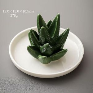 Succulente Bague Porte Plat Cactus Cadeau Pour Les Femmes Cadeau D'anniversaire Pour Maman Amie Demoiselle D'honneur - Neuf