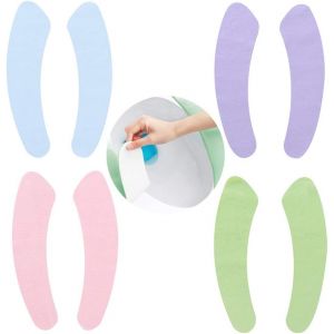 Bleu, Violet, Vert, Rose - 4 Paires De Sièges De Toilette Auto-Adhésif De Siège De Toilette, Portable, Divisible, Antibactérien, Adapté Pour La Maison, Les Voyages, Les Femmes Enceintes - Neuf