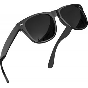 Lunettes De Soleil Polaris&eacute;es Super Fonc&eacute;es Pour Homme Et Femme - Lunettes De Soleil R&eacute;tro Tendance Pour Conduite - Protection Uv - Neuf