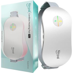 Ceinture Chauffante Regle Douloureuse, Ceinture Menstruelle Chauffante, Ceinture Chauffante &Eacute;lectrique, Jusqu'&agrave; 8 Heures De Travail Constant, Cadeaux Pour Femmes Et Filles, Blanc - Neuf