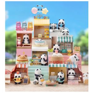 Display Mini Figurines Panda Roll - Shopping Street (6 Blind Box) - Neuf