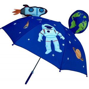 YEMAESRE-3D Parapluie Enfant Parapluie Canne Différents Motifs - Umbrella Garçons Filles - Maternelle Et École Accessoires- Pour La Rentrée Des Classes Pour Le Cartable Comme Petite Attention - Neuf