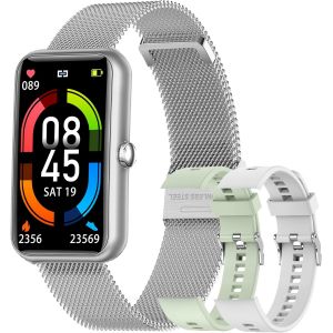 Montre Connectée Homme Femme Ip68 Etanche Smartwatch Pour Ios Android Telephone Montre Intelligente Tactile Vibrante Fitness Tracker Sport Podometre Cardio Chronometre - Neuf