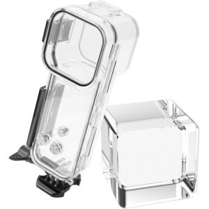 SJZG-Valise De Plong&eacute;e Pour Dji Osmo Pocket 3 Bo&icirc;tier &Eacute;tanche &Agrave; L'Eau, Valise De Plong&eacute;e, Housse De Protection Pour Osmo Pocket 3 Sports, Accessoire Pour Cam&eacute;ra D'Action, 45 M, Transparent - Neuf