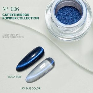 Nailpop 0.3g Ongles Miroir Magique Poudre M&eacute;tallique Nail Art Poudre Vernis Oeil De Chat Effet Givr&eacute; Ongles Paillettes Poudre D&eacute;coration.Np-C205. - Neuf