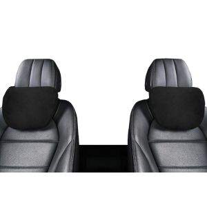 Lot de 2 coussins d'appui-t&ecirc;te pour si&egrave;ges de voiture - Neuf