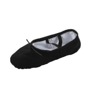 Chaussons De Danse Classiques En Toile Pour Filles Et Femmes ¿ Chaussures De Danse Confortables À Semelles Fendues Pour Le Ballet, Le Yoga Et La Danse - Neuf