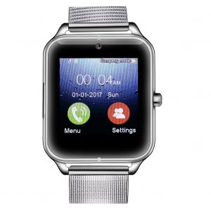 Montre Connectee Multifonction Pour Course A Pied, Sport, Fitness, Gris Argente - Neuf