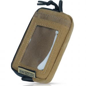 Brun Avant Poche Portefeuille avec fermeture &agrave; Glissi&egrave;re porte-Monnaie pour Hommes, Compact en Cuir V&eacute;ritable Design, Mince de Taille, de RFID de Blocage - Neuf