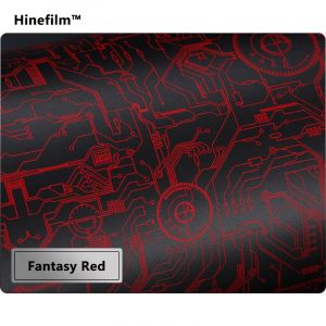 Peau personalisée pour peau Canon RF100-500 100500 Autocollant d'objectif pour Canon RF100-500mm F4.5-7.1,couverture enveloppante d'objectif RF 100-500 - Type Fantasy Red - Neuf