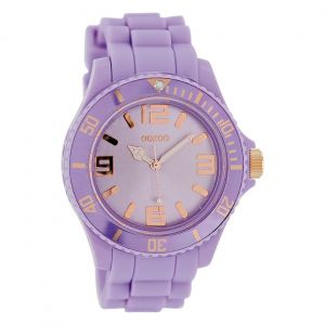 Montre Femme Oozoo Montres Analogiques Silicone Violet Uoc5056a - Neuf