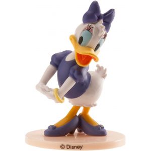 Sansh-Dekora - Decoration Gateau, Decoration Anniversaire Daisy Duck - Figurine Disney Pour Gateau - 8,5 Cm, Violet, Taille Unique - Neuf