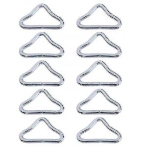10pcs / Paquet Trampoline Tapis Triangle Anneaux Boucle Ajustement Universel Anneau V-Rings Szrh A-F - Neuf
