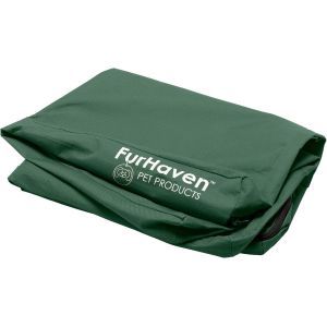 Housse De Rechange Imperm&eacute;able Pour Lit De Chien Avec Logo Imprim&eacute;-For&ecirc;t-Taille L - Neuf