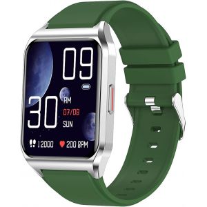 Findtime Montre Connectée Homme - Oxymetre | Thermomètre Corporel | Grand Écran De 1,69 Pouces | Montre Connectée Femme Compatible Avec Les Téléphones Android Et Ios Bracelet Silicone - Neuf