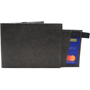 asas-Rfid Pro Portefeuille Avec Protection Rfid Pour 12 Cartes,Billets Et Pièces De Monnaie,Avec Porte-Clés,Imperméable Et Indéchirable,Just Black 2.0.,11 X 8,2 X 0,7 Cm,Minimaliste - Neuf