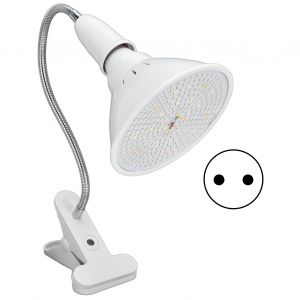 HJLIAN Lampe de croissance 290 LED, spectre rouge, bleu, blanc chaud, rotative a 360¡ã, avec clip, prise UE 110-240 V - Neuf