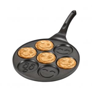 Ore-7/4 Tasses Plaque Antiadhésive Crêpière Oeuf Omelette Crêpe Poêle Mini Crêpes Fabricant Parfait Pour Le Petit Déjeuner Des Enfants-A- - Neuf
