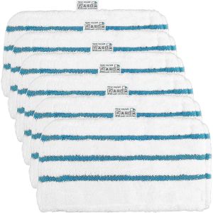 6 Remplacement Lingettes s Microfibre pour Black+Decker Balai Vapeur Steam Mop FSM1600 FSMH1621 FSM1630 FSM1616 FSMH13E5 FSM1321 FSM1605 Alternative FSMP20 - Neuf