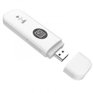 Modem routeur 4G USB WIFI avec carte SIM 4G LTE B28 European Band-White - Neuf