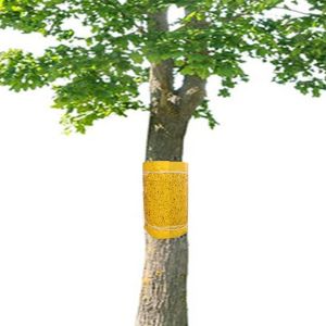 Anneaux de colle autocollants de 15 m - Pour la colle &iquest;&iquest; chenilles - Pour arbres fruitiers - Fourmis - Protection du tronc - Pour cerisier, pommier, prunier - Neuf