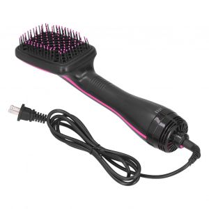 HJLIAN Seche-cheveux electrique 2 en 1, peigne, brosse, double usage, seche-cheveux, seche-cheveux, 3 reglages de temperature, US 110-250 V - Neuf
