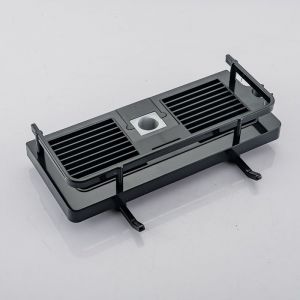 Étagère de Douche Sans Percage Tablette de Douche pour Poteau avec Support de Pommeau,Étagère de Rangement de Salle de Bain Pour Shampooing Savon,et 2 Crochets pour Barre de Douche de 22mm à 25mm - Neuf
