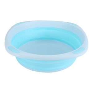 Lavabo Pliable Multifonction Pour Bebe (Taille Moyenne, Bleu) - Neuf