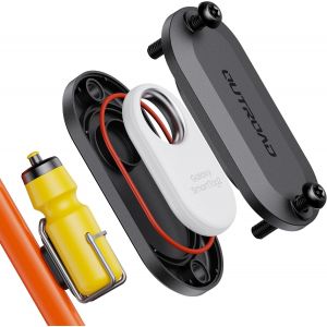 Support De V&eacute;lo Smarttag2, &Eacute;tanche Ipx8 Pour Galaxy Smart Tag2, Cach&eacute; Sous Le Porte-Bouteille Ou Seul, Vis De S&eacute;curit&eacute; M5 &Eacute;tendues Noires Avec Pilote (1 Paquet, Noir) - Neuf