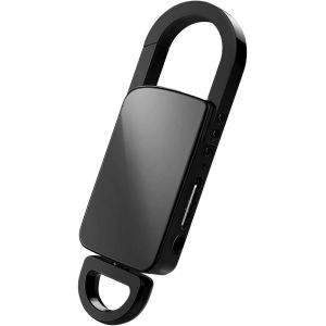 64Go Enregistreur Vocal,Rechargeable par USB,Stockage de 910Hrs,avec Réduction de Bruit pour Conférences Entretiens Réunions Classes.[V177] - Neuf