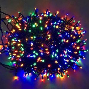 TIANYI-Guirlande Lumineuse &agrave; Piles 40M 300 LED 8 Modes &Eacute;tanche IP44 D&eacute;coration Lumi&egrave;re Int&eacute;rieur pour Sapin de No&euml;l Chambre Jardin Nouvel An F&ecirc;te Mariage Exterieur No&euml;l - Multicolore - Neuf