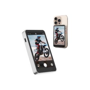 Moniteur selfie pour vlogging - &Eacute;cran HD pour cam&eacute;ra arri&egrave;re avec t&eacute;l&eacute;commande Bluetooth - Neuf