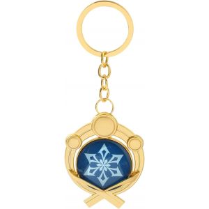KAL-Genshin Impact Figure Vision Porte-Clés U2013 Game Project Lumineux Pendentif Porte-Clés Cosplay Accessoire - Neuf