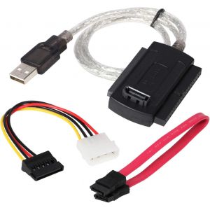 2.5/3.5 SATA IDE to USB Adapter Cable for Hard Disk HDD - Neuf