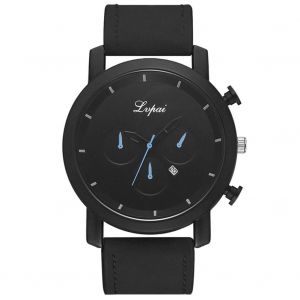 Hommes Homme &Agrave; La Mode &Eacute;l&eacute;gant Mouvement &Agrave; Quartz Montres Montre-Bracelet (Noir) - Neuf