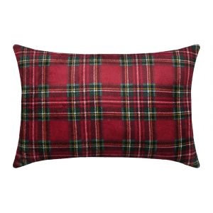 Coussin &Agrave; Carreaux &Eacute;cossais - Neuf