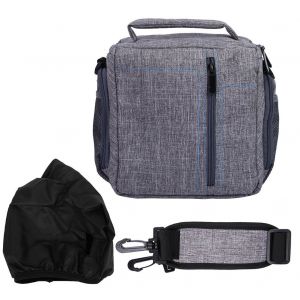 HUWANG - Sac a bandouliere portable etanche pour appareil photo reflex numerique - Sac a bandouliere simple d'exterieur - Neuf