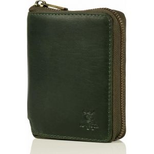 Portefeuilles Homme Cuir #Grenade Avec Noble Boîte Cadeau,Luxe Rfid Porte Monnaie Pour Homme,Porte Carte Avec De Nombreux Compartiments À Cartes En Vert - Neuf