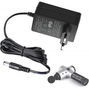 Chargeur De Pistolet De Massage 24 V Cc 24 V/1 A Ou 25,2 V/0,6 A Prise Ue 5,5/2,1 Mm, Bloc D'alimentation 24 W Pour C&acirc;ble D'alimentation Du Pistolet De Massage Muscle Blaster - Neuf