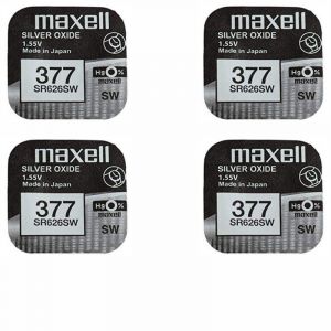 4 pile Maxell 377 sr626sw - Neuf