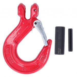XYONG Crochet de securite en acier allie robuste pour treuil, crochet coulissant pour navire, automobile et fret 5,3 T - Neuf