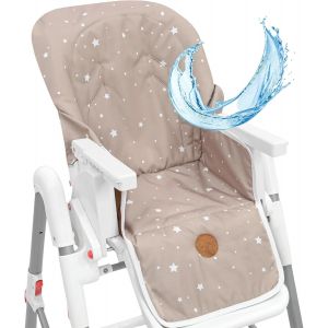 Housse Chaise Haute Bebe - Coussin Assise Pour B&eacute;b&eacute; Confortable Coussins Et Housses Pour Chaises Enfant Avec Un Rev&ecirc;tement Imperm&eacute;able Stable - Neuf