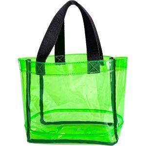 SJZG-Sac De Plage Transparent Imperm&eacute;able En Pvc Pour &Eacute;v&eacute;nement Stade (21 X 20 X 8 Cm) &iquest; Homologation Tsa - Neuf