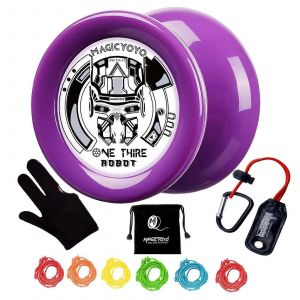 Looping Yoyo Responsive Yoyo D2 ONE Troisi&egrave;me Roulement &Agrave; Billes Yoyo Essieu Super Durable Enfants Yoyo, Gant, Str - Neuf