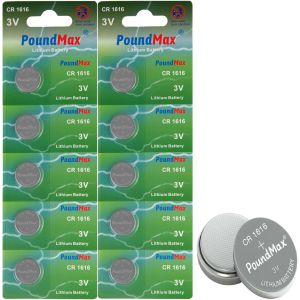 Lot de 10 Piles Bouton au Lithium 3 V - Neuf